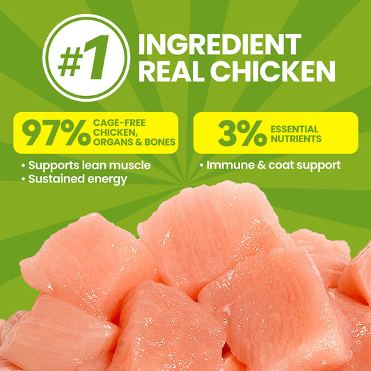 OPET Freeze-Dried Raw Cat Food – Rabbit Recipe with Salmon Oil