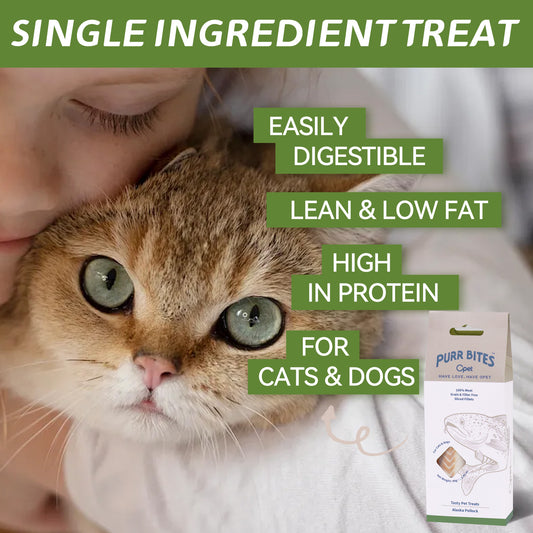 OPET Purr Bites Freeze Dried Cat Treats (Cod, 40g)