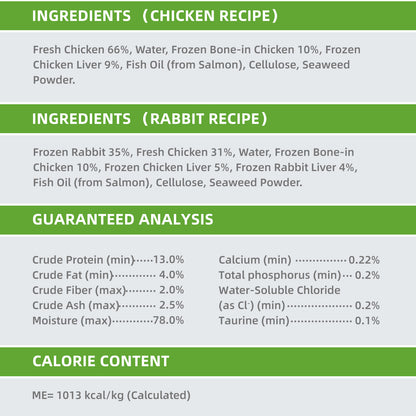 OPET True Bowl Rabbit Pâté Wet Cat Food