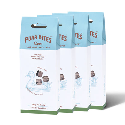 OPET Purr Bites Freeze Dried Cat Treats (Duck, 45g)