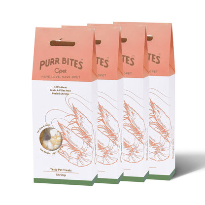 OPET Purr Bites フリーズドライ 猫用おやつ（エビ、12g）