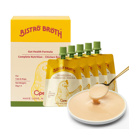 OPET Bistro Broth Cat Food Topper – Hydrating Soup