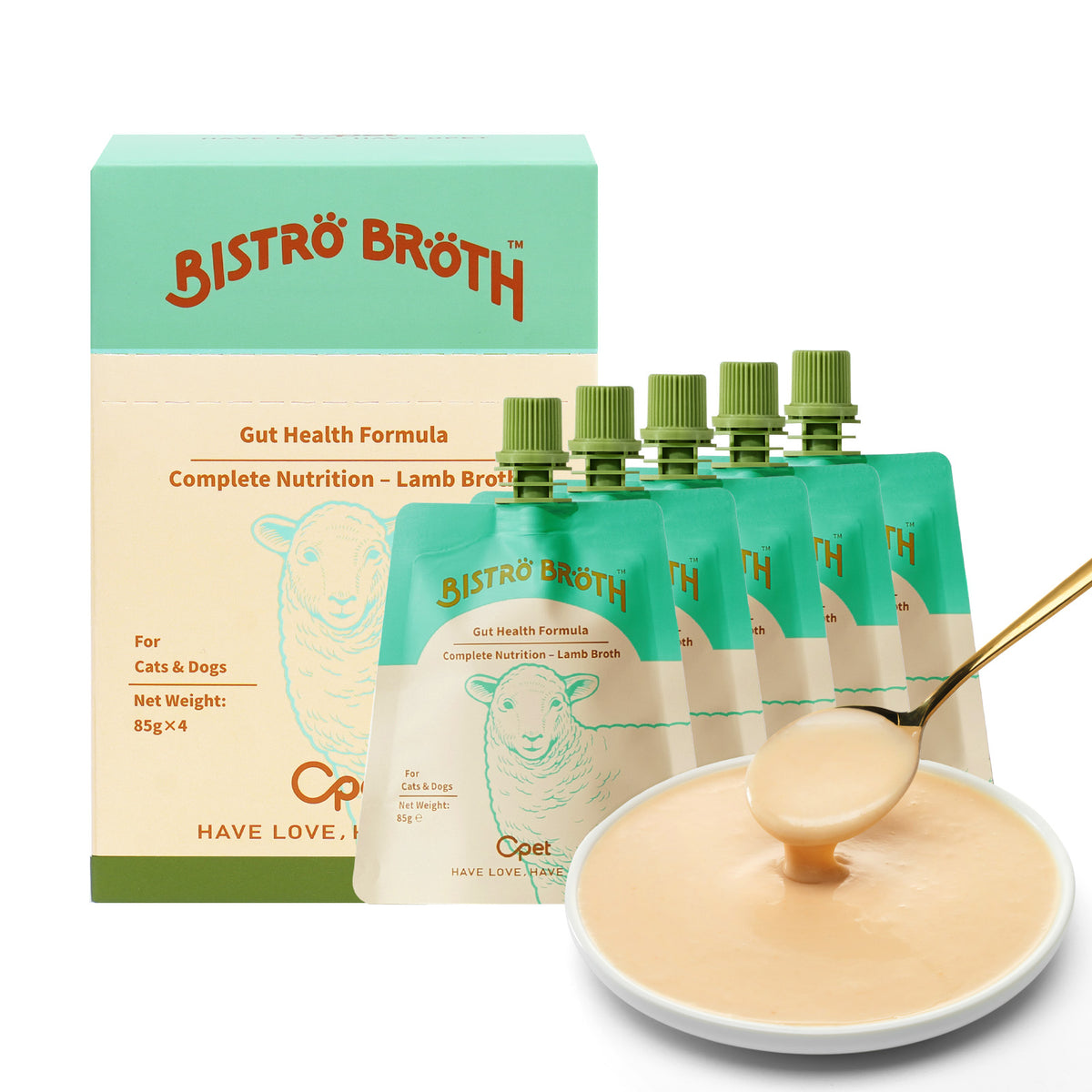 OPET Bistro Broth Cat Food Topper – Hydrating Soup