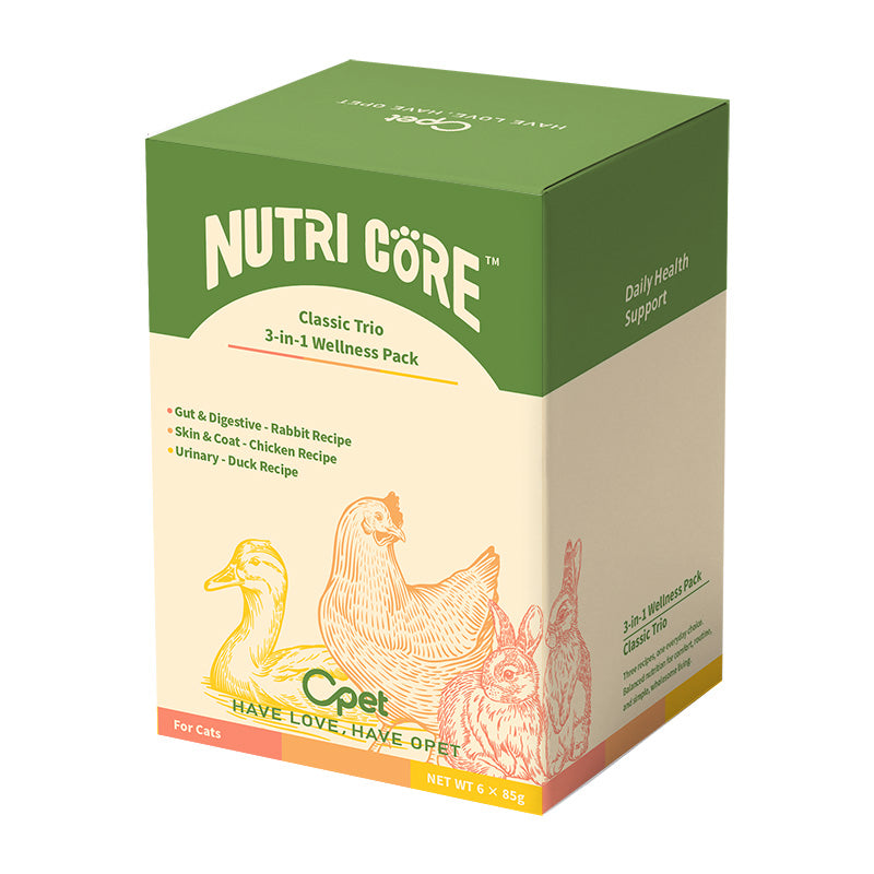OPET Nutri Core Wet Cat Food Pouches – High Meat, Real Meat Recipe