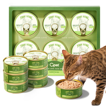 OPET True Bowl Rabbit Pâté Wet Cat Food
