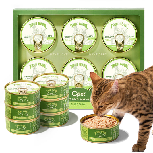 OPET True Bowl Rabbit Pâté Wet Cat Food
