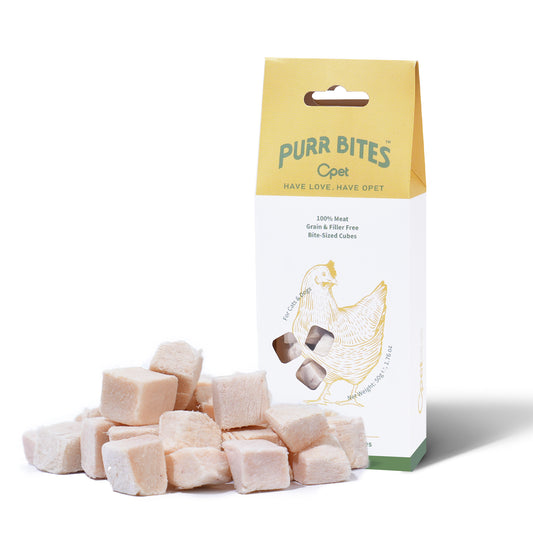 OPET Purr Bites Freeze Dried Cat Treats (Chicken, 50 g)