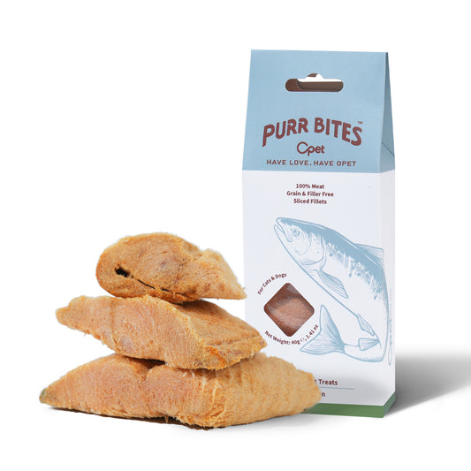 OPET Purr Bites Freeze Dried Cat Treats(Salmon, 40g)