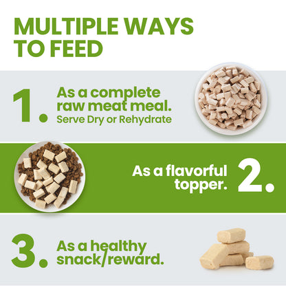 OPET Freeze-Dried Raw Cat Food – Chicken Recipe with Salmon Oil