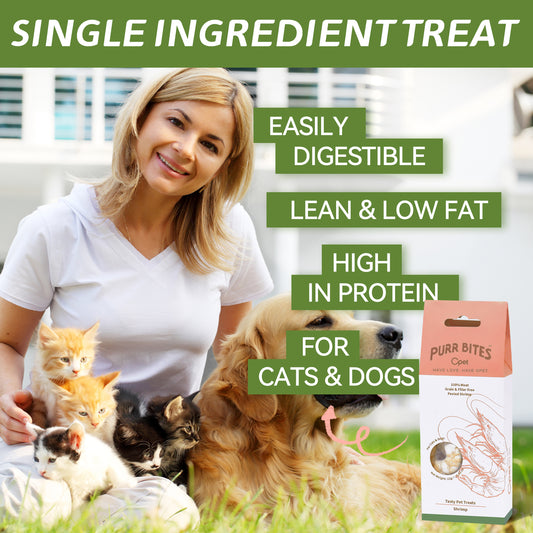 OPET Purr Bites Freeze Dried Cat Treats (Shrimp, 12g)
