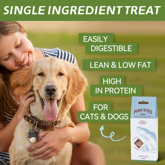 OPET Purr Bites Freeze Dried Cat Treats(Salmon, 40g)