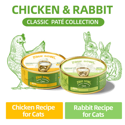 OPET True Bowl Rabbit Pâté Wet Cat Food