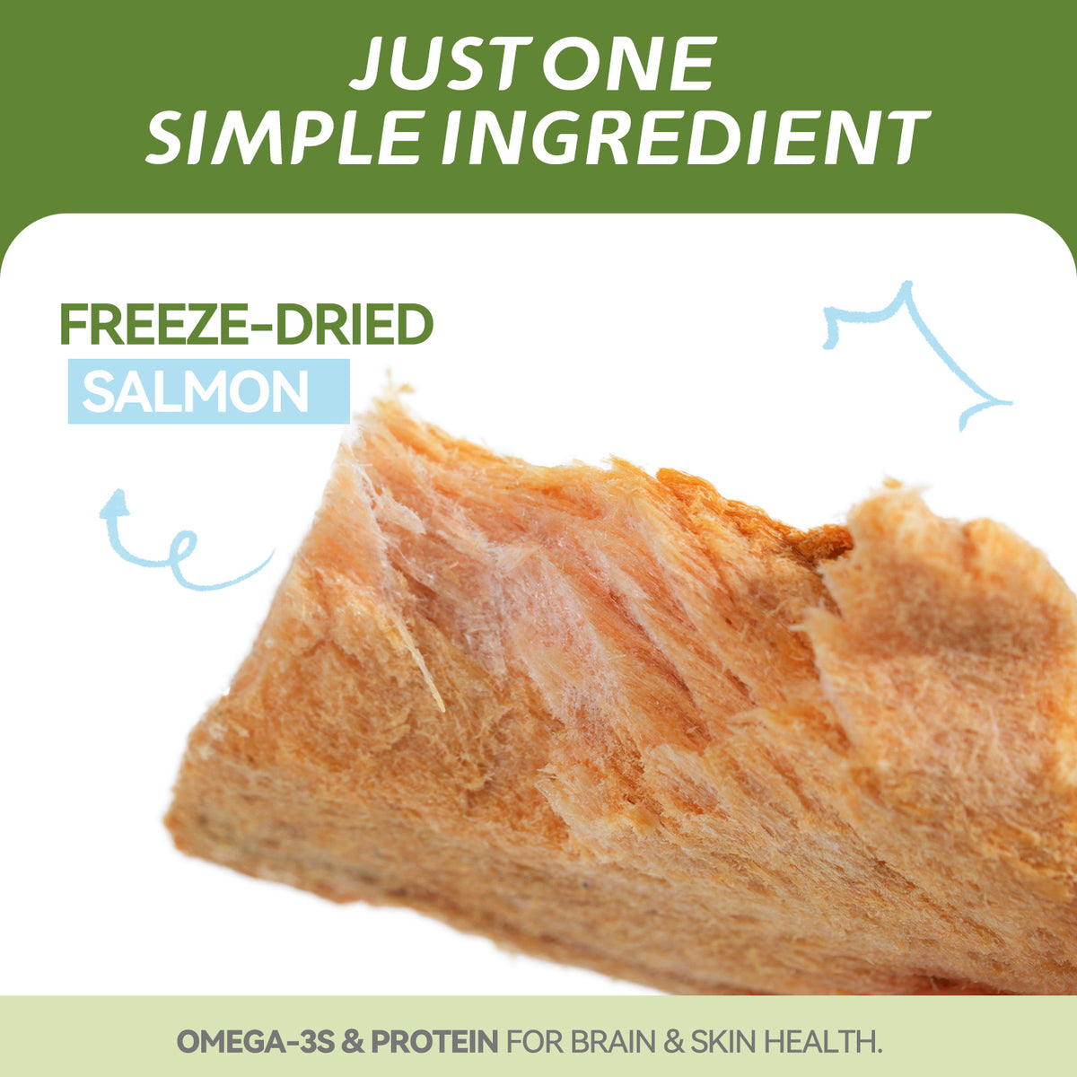 OPET Purr Bites Freeze Dried Cat Treats(Salmon, 40g)