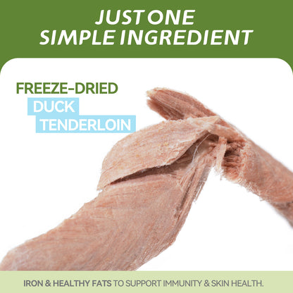 OPET Purr Bites Freeze Dried Cat Treats (Duck Breast Whole Fillets, 40g)