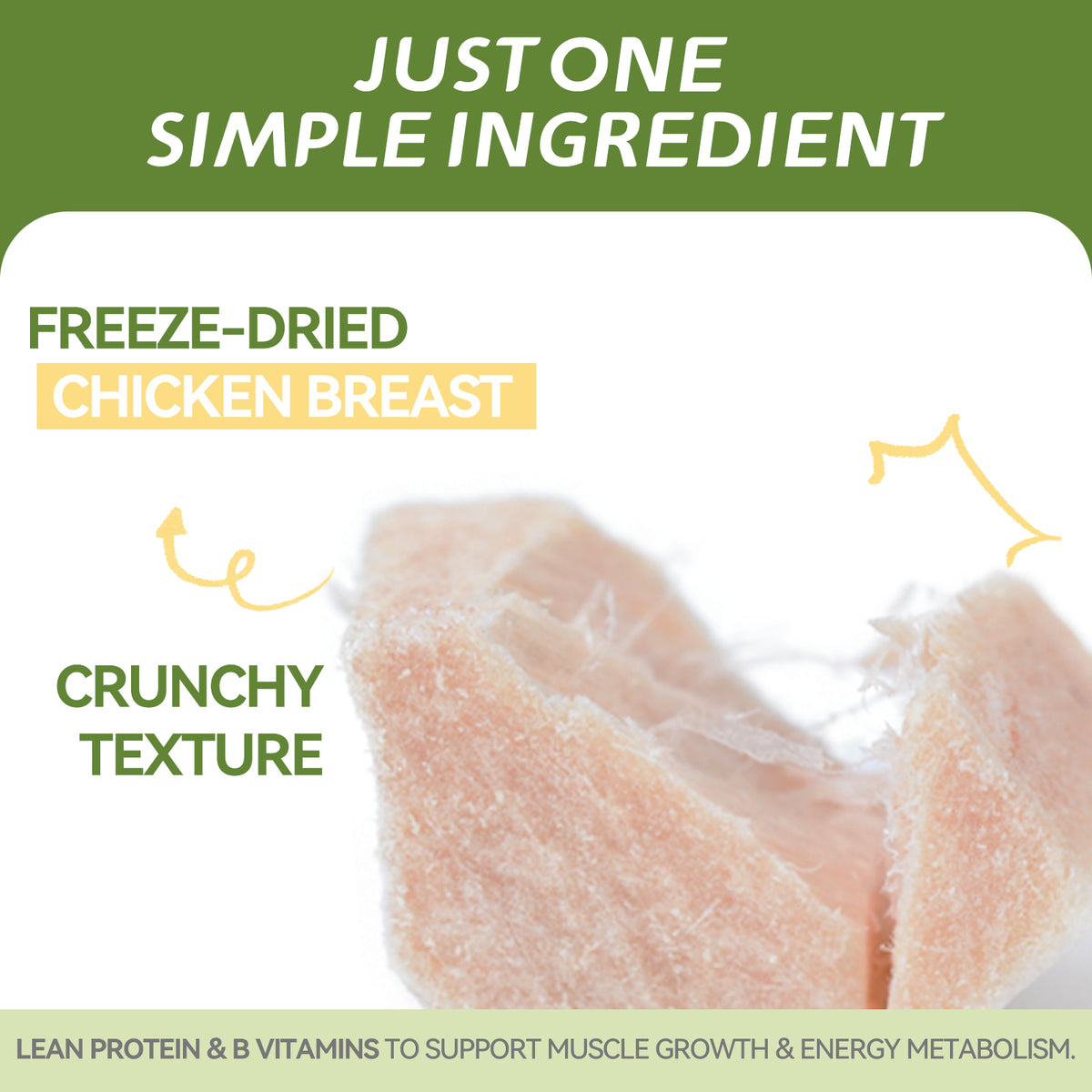OPET Purr Bites Freeze Dried Cat Treats (Chicken, 50 g)