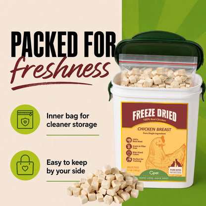 OPET Freeze Dried Chicken Treats for Dogs & Cats