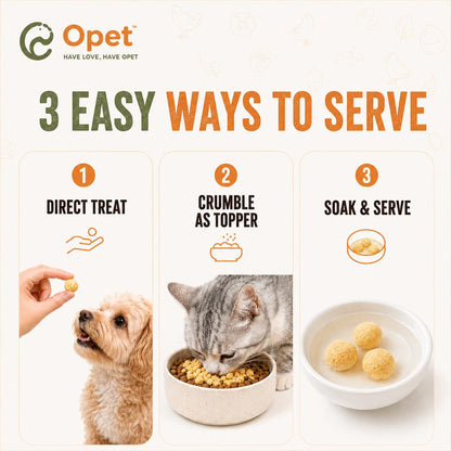 OPET BISTRO Soup Type Wet Food Quail Egg Yolk 2.8g