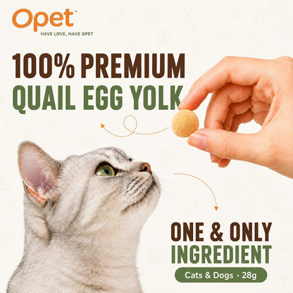 OPET BISTRO Soup Type Wet Food Quail Egg Yolk 2.8g
