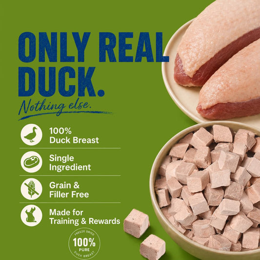 OPET Freeze Dried Duck Treats Treats for Dogs & Cats