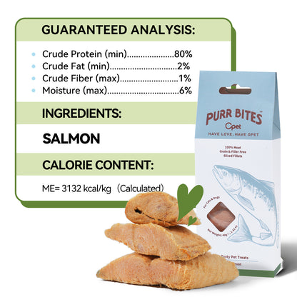 OPET Purr Bites Freeze Dried Cat Treats(Salmon, 40g)