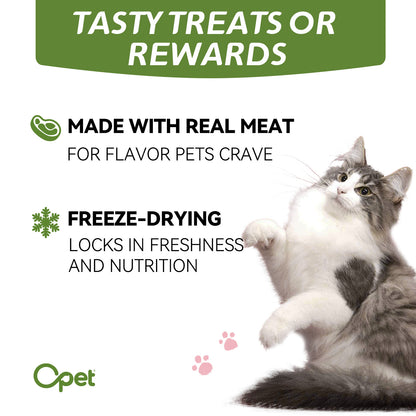 OPET Purr Bites Freeze Dried Cat Treats (Pork, 42 g)