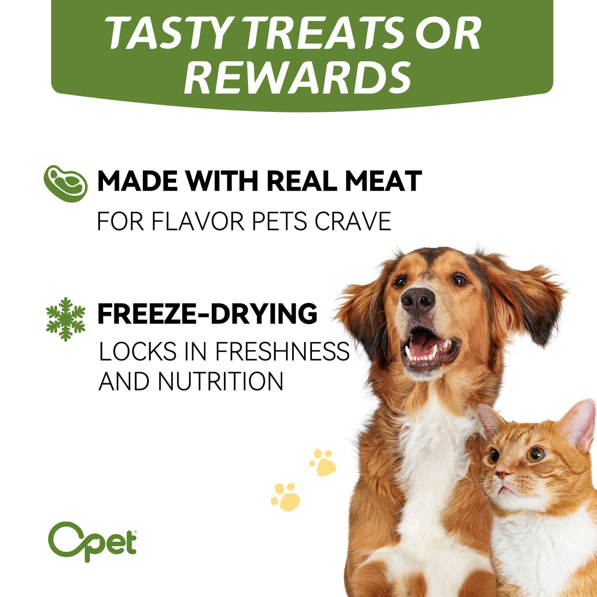OPET Purr Bites Freeze Dried Cat Treats (Chicken, 50 g)