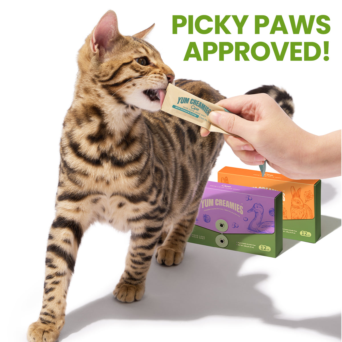 OPET Yum Creamies Lickable Cat Treats