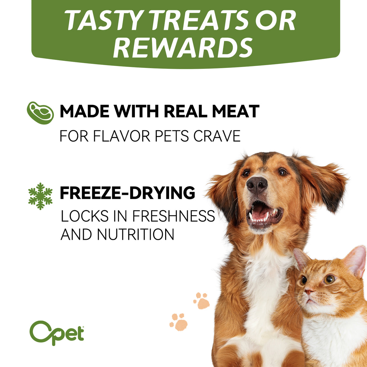 OPET Purr Bites Freeze Dried Cat Treats (Chicken Breast Fillets, 42g)