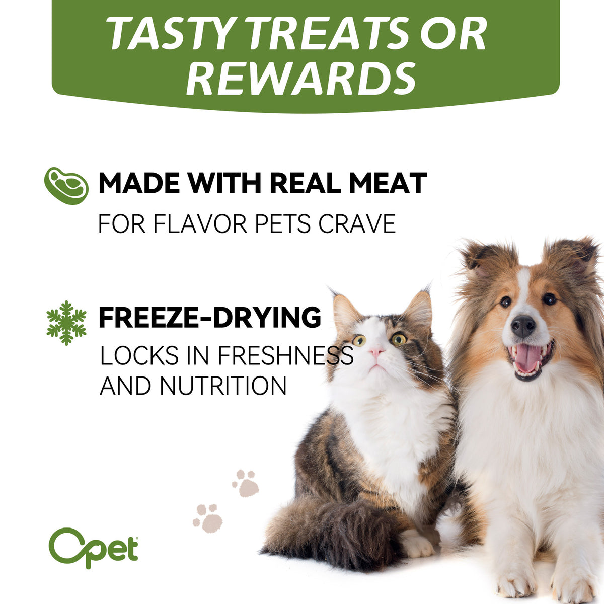 OPET Purr Bites Freeze Dried Cat Treats (Cod, 40g)