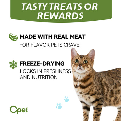 OPET Purr Bites Freeze Dried Cat Treats (Duck, 45g)