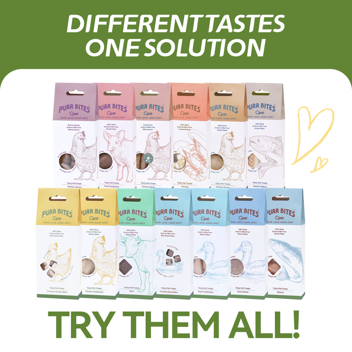 OPET Purr Bites Freeze Dried Cat Treats (Chicken, 50 g)