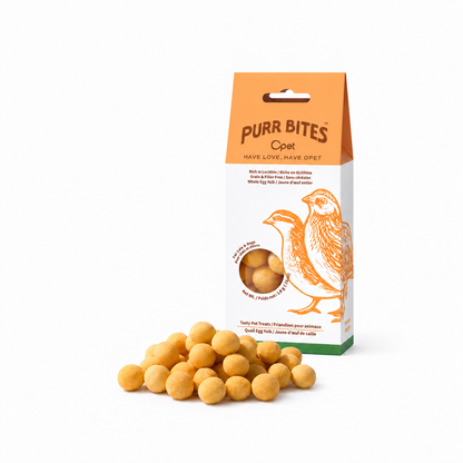 OPET Purr Bites Freeze Dried Cat Treats(Quail Egg Yolk, 2.8g)